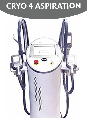 appareil de cryolipolyse professionnel 4 applicateurs